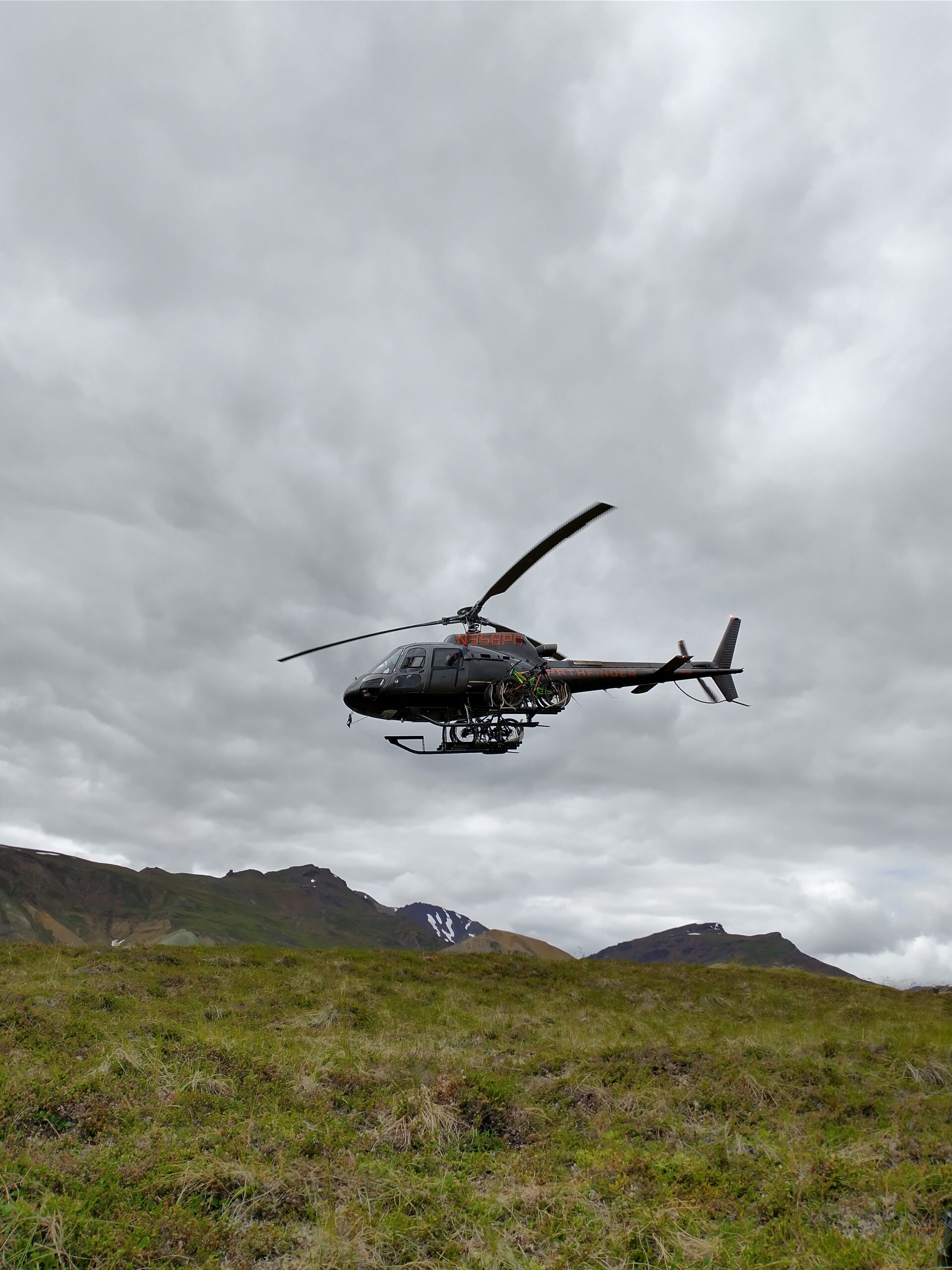 Experience Helicopter Biking in Alaska!